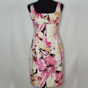 Musette Floral Sheath Dress  - Size 6